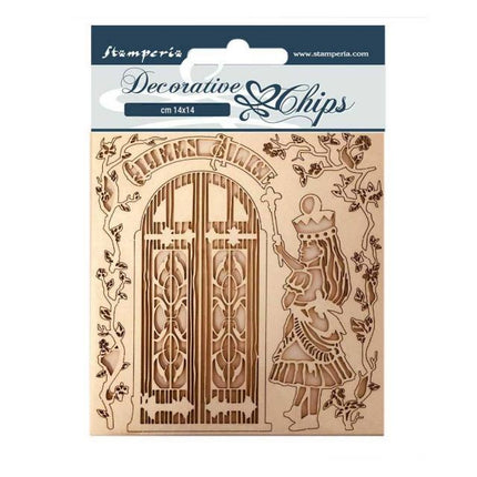 Decorative chips 14x14 Queen Alice