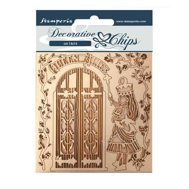 Decorative chips 14x14 Queen Alice