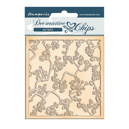 Decorative chips cm 14x14 - Sir Vagabond in Japan texture
