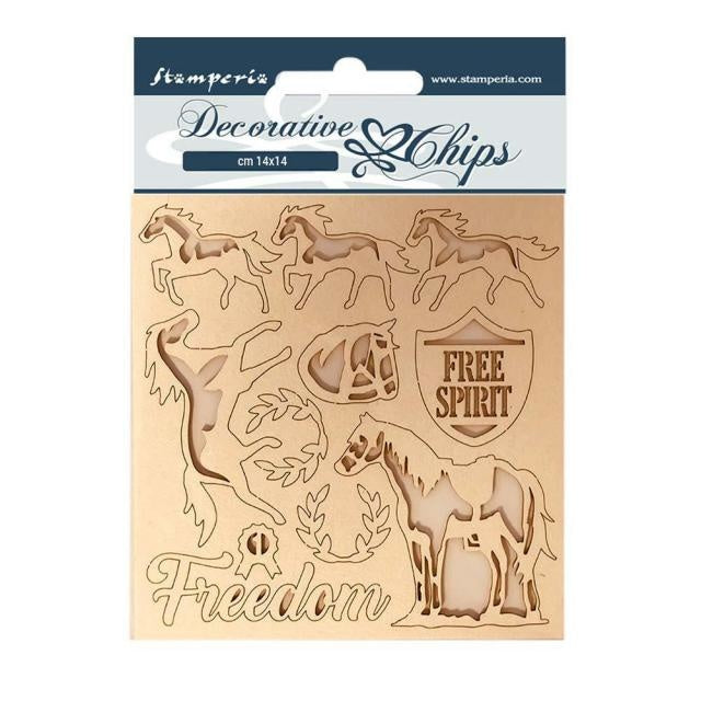 Decorative chips 14x14 Freedom