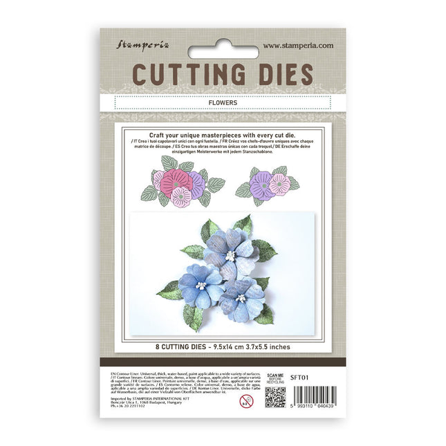 Cutting Dies A6 - Flowers