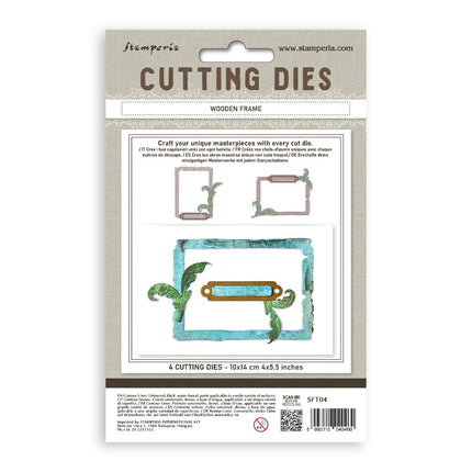 Cutting Dies A6 - Wooden frame