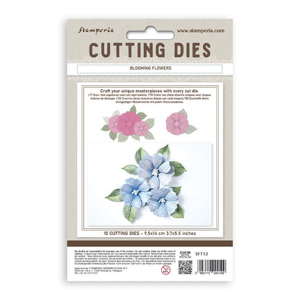Cutting Dies A6 - Blooming flowers