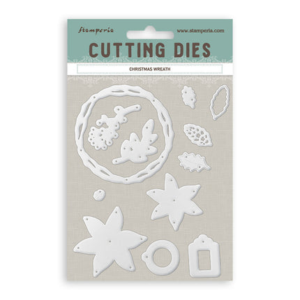 Cutting Dies for paper crafting A6 - Christmas wreath