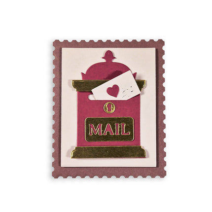 Cutting Dies for paper crafting A6 - Christmas message