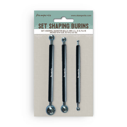 Set shaping burins
