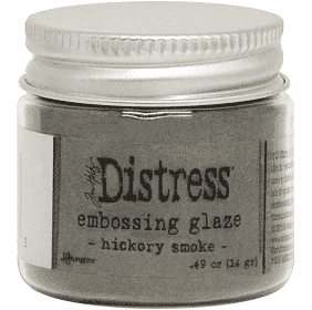 Ranger • Distress embossing glaze Hickory smoke