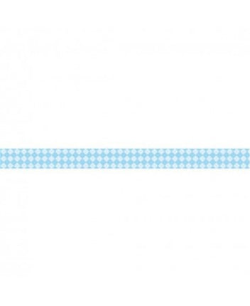 Deco tape cm. 2x10m - Blue sky chess board