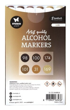 Alcohol Markers Bark (SL-CO-MARK41)