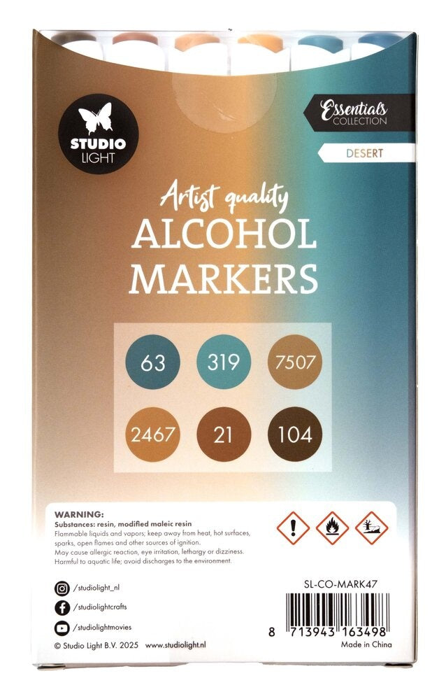 Alcohol Markers Desert (SL-CO-MARK47)