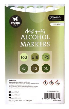 Alcohol Markers Foliage (SL-CO-MARK43)