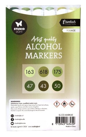 Alcohol Markers Foliage (SL-CO-MARK43)