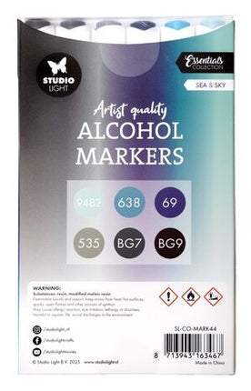 Alcohol Markers Sea & Sky (SL-CO-MARK44)