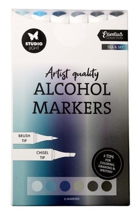 Alcohol Markers Sea & Sky (SL-CO-MARK44)