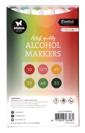Alcohol Markers Tropical (SL-CO-MARK46)