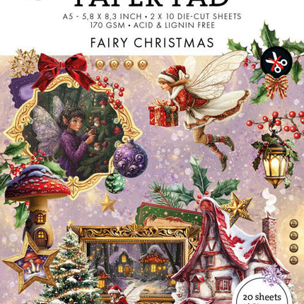 SL Die-cut Paper Pad Fairy Christmas Essentials No. 334