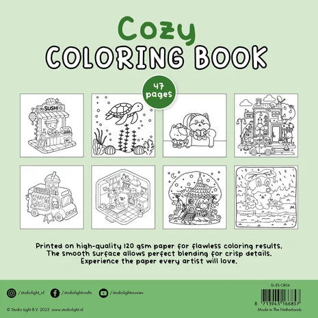 Essentials Coloring Book Cozy (SL-ES-CB04)