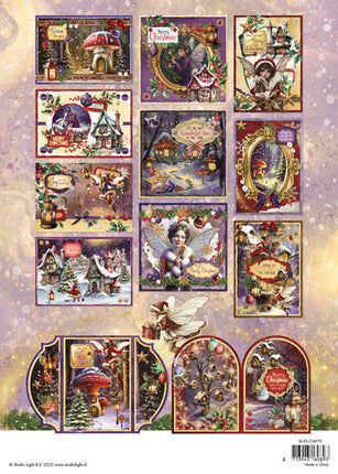 SL Card Making Pad Fairy Christmas Essentials No. 19