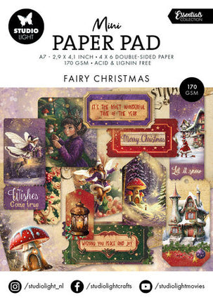 SL Mini Paper Pad Fairy Christmas Essentials No. 324