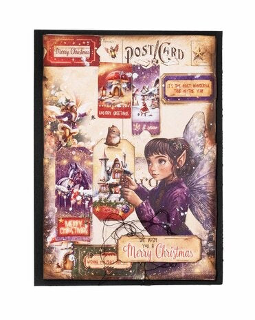 SL Mini Paper Pad Fairy Christmas Essentials No. 324