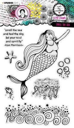 ABM Clear Stamp Smell the sea Signature Collection nr.403
