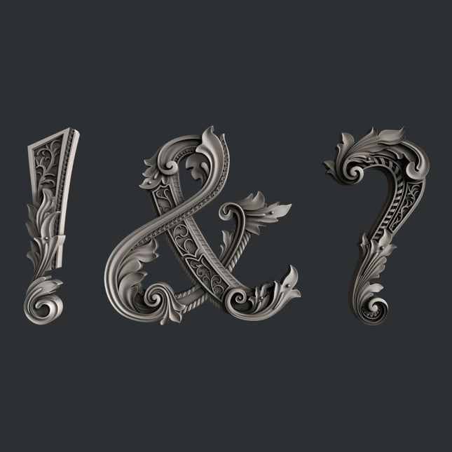 Zuri Mold - Fancy symbols