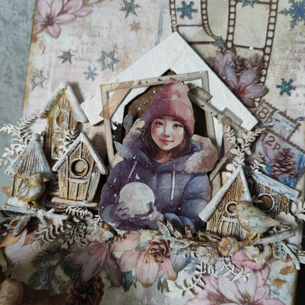 Mixed media Kit DewDrops with Anja VanderForm