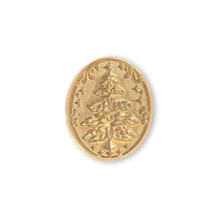 Handle with Oval Seal Christmas Tree