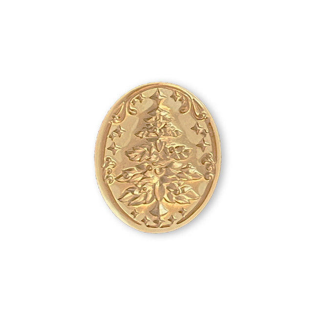 Handle with Oval Seal Christmas Tree