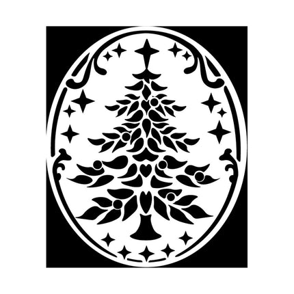 Handle with Oval Seal Christmas Tree