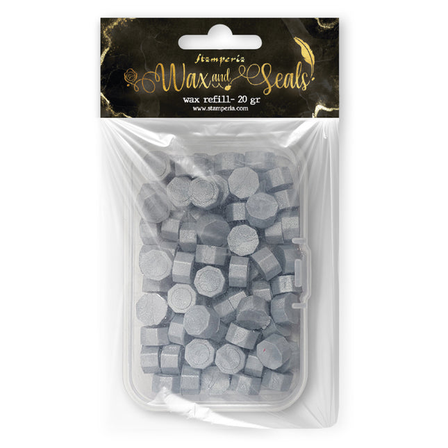 Wax Refill 20 g - Light silver