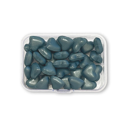 Wax Refill gr 20 Heart shape - Pearl blue