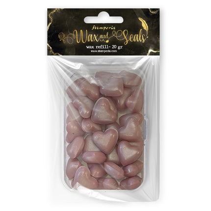 Wax Refill 20 gr Heart Shape - Pearl Pink