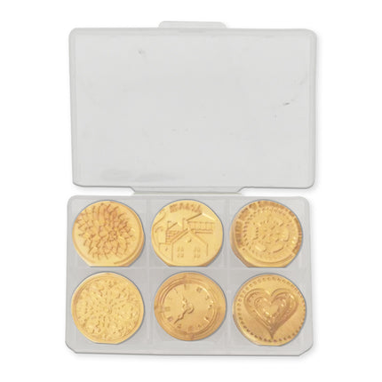 Set 6 pcs seals diam cm 2.5 - Master of Magic