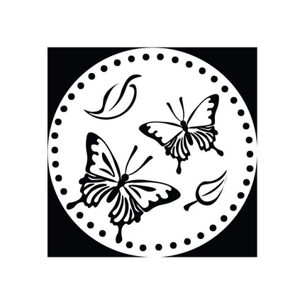 Set 6 pcs seals diameter 2.5 cm - House of Roses