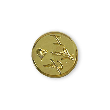 Set 6 pcs seals diam cm 2.5 - Wedding