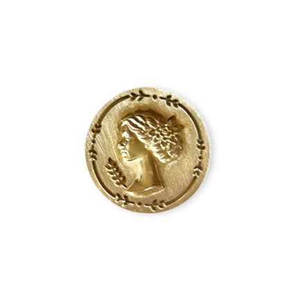Set 6 Decorative seals design for Art and Craft diam cm2,5 Flowers and Poems