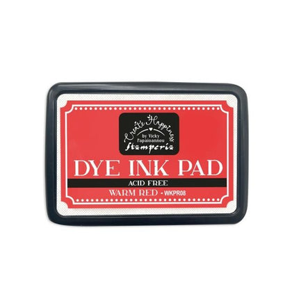 Dye Ink pad Warm red