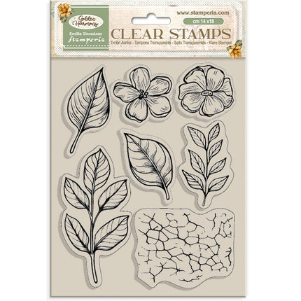 Acrylic stamp 14x18 cm - Golden Harmony