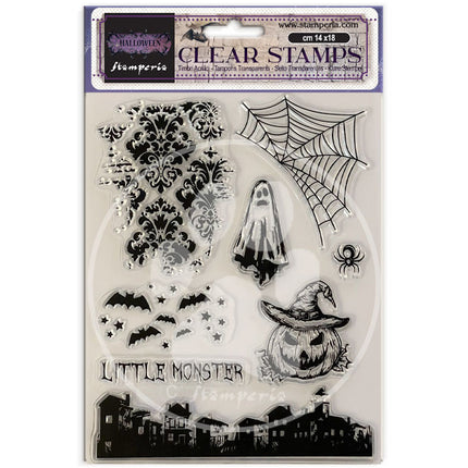 Decorative Acrylic stamp design for Art and Craft cm 14x18 - Halloween